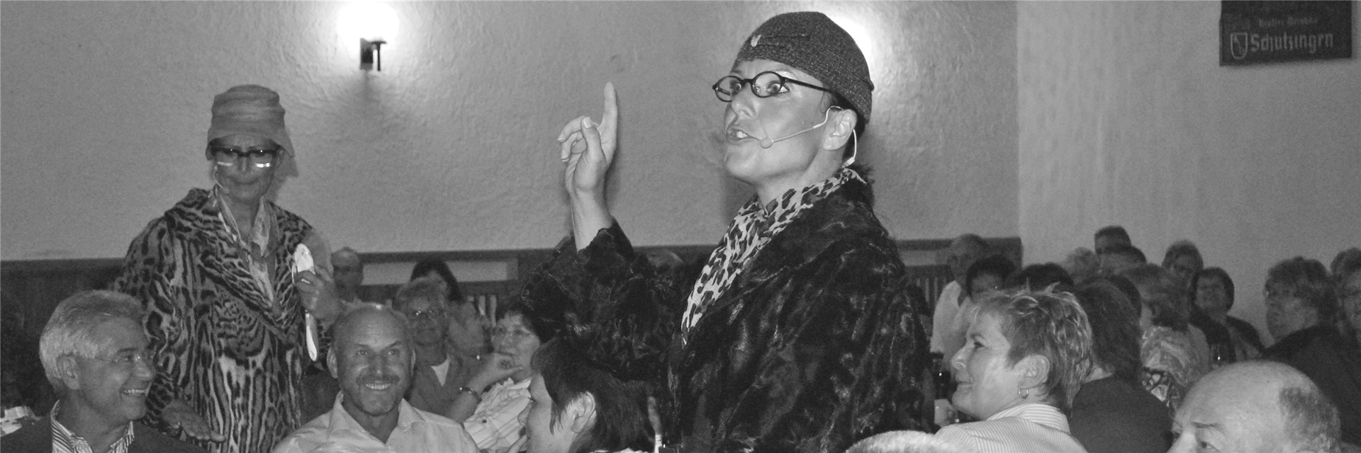 Slider Spatzabretle - Foto schwarzweiß vom i-dipfele